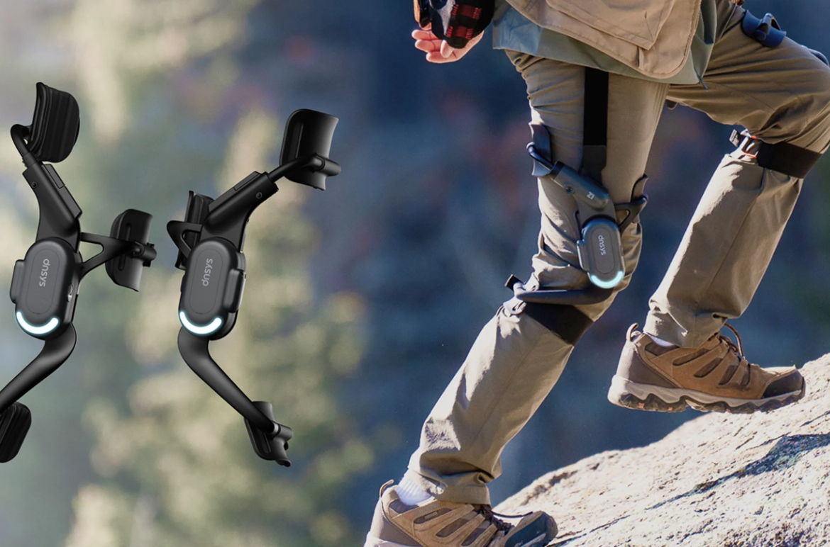 Самый легкий экзоскелет Dnsys Z1 Dual Joint